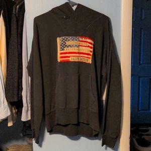 Ralph Lauren Denim & Supply Gray Shawl Hoodie